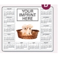 Soft Surface Calendar Mouse Pads - Stock Art Background - Puppies